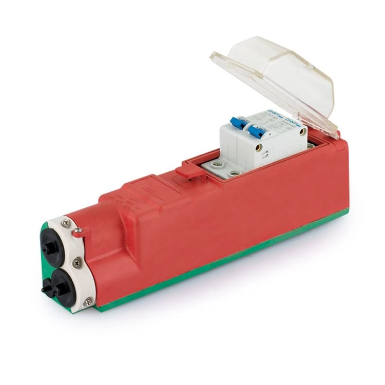 Scatola di giunzione per palo di illuminazione stradale